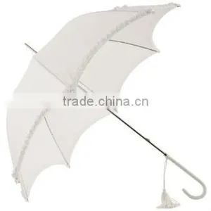 Lilly White Bridal Umbrella thumbnail-1