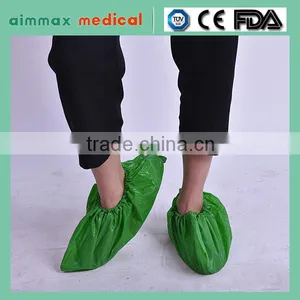 Nonwoven Disposable ,PP, CPE, PVC Shoe Cover FDA Approved Factory in China thumbnail-1