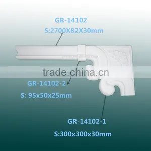 Modern Classical House Design Corner and Frame Ornament Mouldings/ Polyurethane Panel Mouldings thumbnail-3