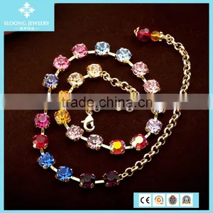 Fashion Valentine's Day Gift Crystal Necklace Designs thumbnail-1