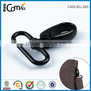 38mm Black Swivel Eye Snap Hook For Strap thumbnail-5