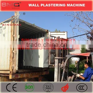 WET MIX! Cement Mortar Rendering Machine Plaster Machine Spraying Pump for Sale in Viet Nam in Indonesia in Malaysia in China thumbnail-6