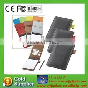 Promotional Mini Custom Leather Notepad thumbnail-3