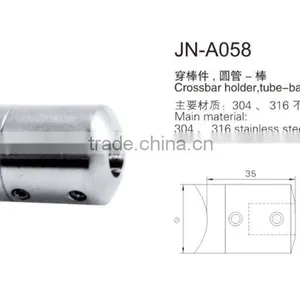 Steel Rail Crossbar Holder/stainless Steel Crossbar Holder/rail Crossbar Holder thumbnail-1