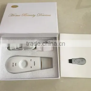 Home Use Ultrasonic Beauty Product Skin Scrubber Deep Cleaning Face Lift LW-016 thumbnail-5