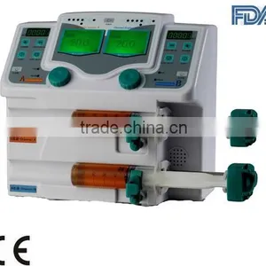 Dual Channel Syringe Pump Optional Veterinary by CE Certificate thumbnail-1