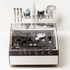 Multifunction Beauty Machine: (Scrubber + Diamond Dermabrasion + Ultrasound+ Heat-cold Hammer + Photon) - Alvi Prague E-5 thumbnail-3