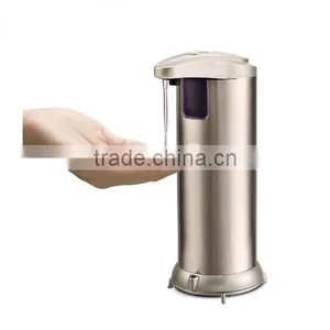 Wholesale 250ml Hot Stainless Steel Automatic Hand Sanitizer Soap Dispenser Foam Sensor Soap Dispenser thumbnail-3