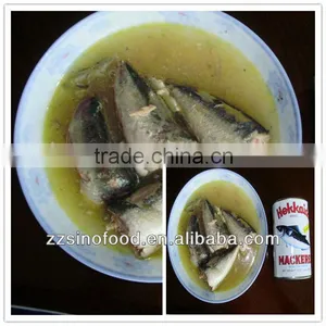 Grade A Canned Mackerel in Vegetable Oil thumbnail-1