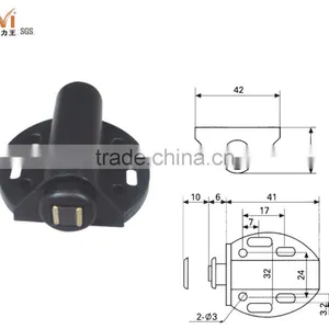 Kitchen Cupboard Door Plastic Magnetic Door Catch thumbnail-1