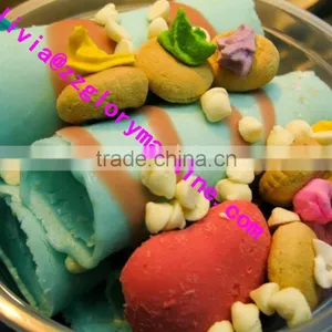 Double Pan Fried Ice Cream Roll Machine/fried Ice Cream Machine thumbnail-6