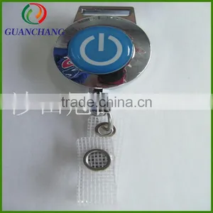 Custom Promotion Gifts Epoxy Logo Badge Reels thumbnail-1