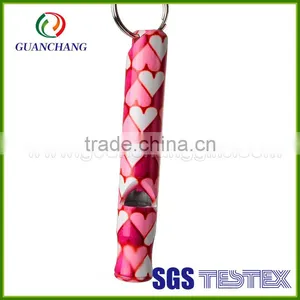 Zinc Alloy Whistle Bottle Opener Keychain thumbnail-4