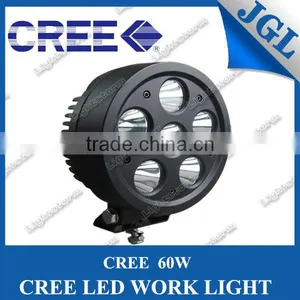 Hot Car Round Driving Work 6 LED DRL Front Rear Fog Lamp Daytime Running Lights thumbnail-1