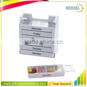 Bulk Weekly Plastic Pill Container thumbnail-1