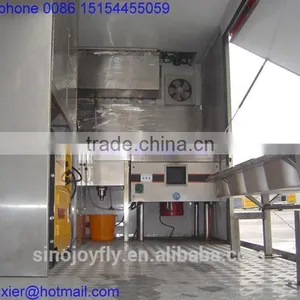 Street Vending Food Mobile Kitchen Wooden Kiosk for Sale thumbnail-1