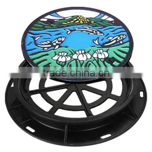 [Hanyang Engineering Co., Ltd] No Noise Water Proof Safety Manhole Cover thumbnail-1