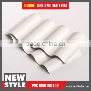 High Durability Anti-loading Plastic Pvc Roof Tile thumbnail-3