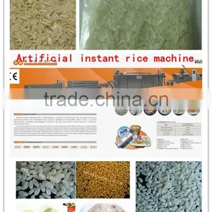 2014 New Technology Automatic Puffed Nutritional Instant Rice Machine/processing Line thumbnail-1