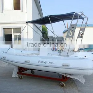 CE Certificated Rib 5.5m Inflatable Boat Fishing thumbnail-6