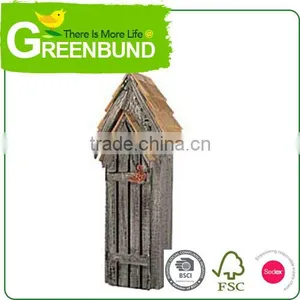 Bee Hive Metal Roof Insect House Wooden Hotel Wild Life Care thumbnail-1