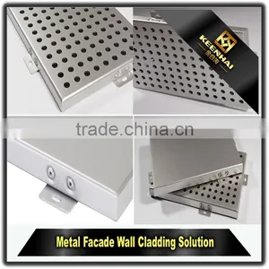 Laser Cutting Exterior Building Facade Panel Aluminum Curtain Wall Profile thumbnail-4