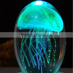 LED 3d Laser Jellyfish Crystal Gift Items thumbnail-5