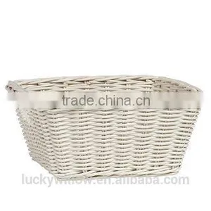 Best Selling Large White Storage Type Wicker Luandry Basket thumbnail-1