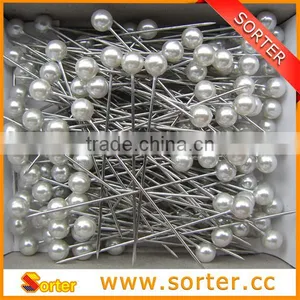 Straight Pearl Head Pin 38*0.6mm 40 Pcs Each Wheel Head Pin thumbnail-2