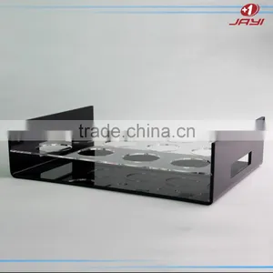 Plastic Tray With Cup Holder,hot Sale Acrylic Coffee Cup Holder Tray thumbnail-2