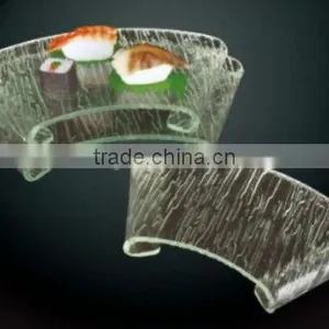 Retangle Acrylic Display Sushi Plates and Dishes thumbnail-1