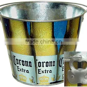 Galvanized Bucket for Storage thumbnail-1
