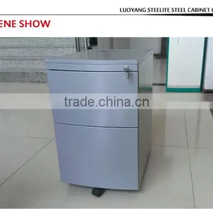 BL-05 Common Under Desks 3 Drawer Locking Mobile Storage Cabinet thumbnail-3