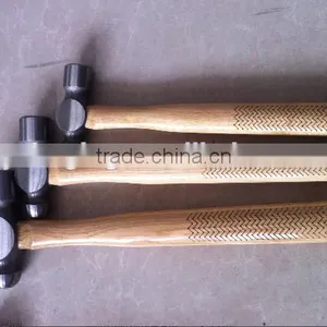 1lb 45# Carbon Steel Forged Ball Pein Hammer thumbnail-1