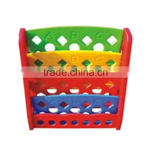 China ICTI GSV Manufacturer Kids Plastic Bookshelf thumbnail-2