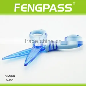 S5-1028 5.5 Inch Plastic Blades Craft Scissors thumbnail-4