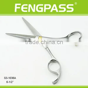 S3-1036A 6-1/2" Inch 2CR13 Stainless Steel With PP Handle Professional Hairdressing Barber Scissors Hair Cutting Scissors thumbnail-2