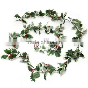 Hot Sell 220cm Christmas Decrative Holly Garland thumbnail-1
