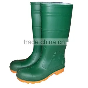 Knee High Pvc Safety Gumboots Wellington Boots thumbnail-1