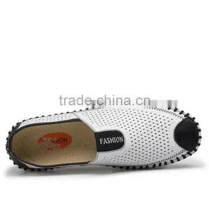 Brand Microfiber Leather Casual Shoes Fashion for Men Have Sample, High Quality Men Casual Shoes Ventilation in Summer thumbnail-4
