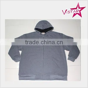 Fleece Hoodie Wholesale Fur-Lining Sweatshirt Stocklot thumbnail-1