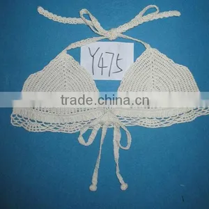 Lady's Summer Beach Crochet Bra thumbnail-1