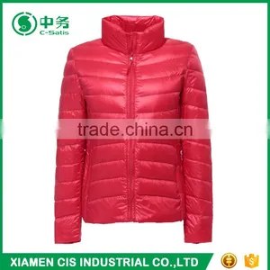 Hot Selling Ultra Thin Foldable Women Down Jacket for the Winter thumbnail-3