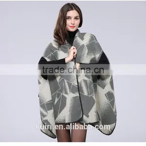 2015 Autumn & Winner Women's Shawl Plaid Scarves Cashmere Shawl Large Square Thick Warm Scarf thumbnail-6