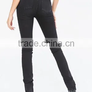 Runwaylover Wholesale Factory Price Jeans High Waist Cotton Fabric Women Skinny Denim Jeans thumbnail-6