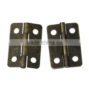 Antique Bronze 4 Holes Door Butt Hinges(rotated From 0 Degrees to 280 Degrees) 22.0mmx15.0mm thumbnail-1