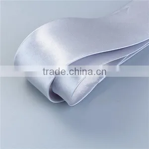 Polyester Necktie French Gray Promotion Uniform Neckties thumbnail-2