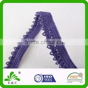 Underwear Lingerie Picot Frill Piping Ruffle Scallop Facing Trimming Elastic Lace Trim thumbnail-4