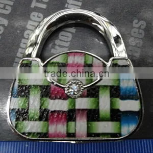 Hot Sale Bag Hook Handbag Holder With Metal Key Chain thumbnail-1