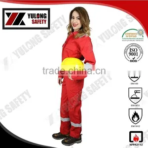 Oeko-tex 100 EN11611 EN11612 Safety Autumn Coveralls for Worker thumbnail-1